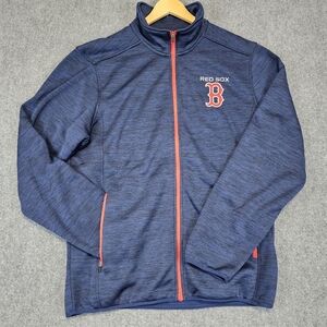 Mens G-III Sports Carl Banks BOSTON RED SOX Baseball Performance Full Zip Jacket